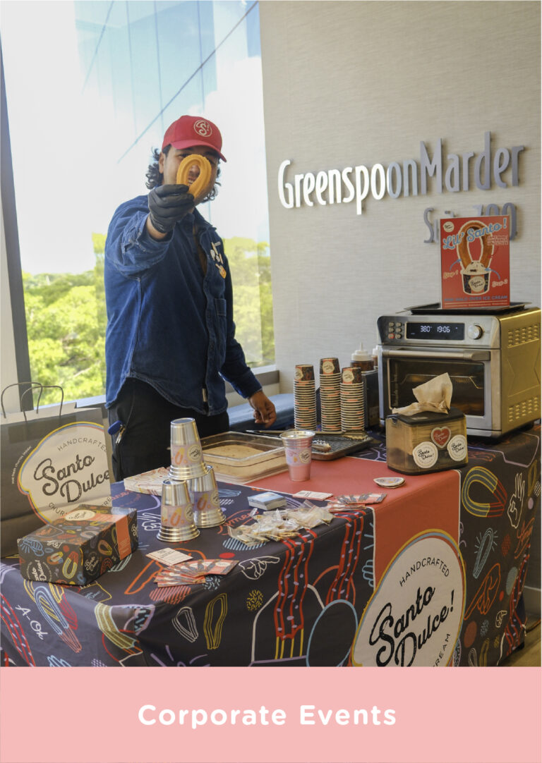 Santo Dulce Churros! In Miami catering 1-2