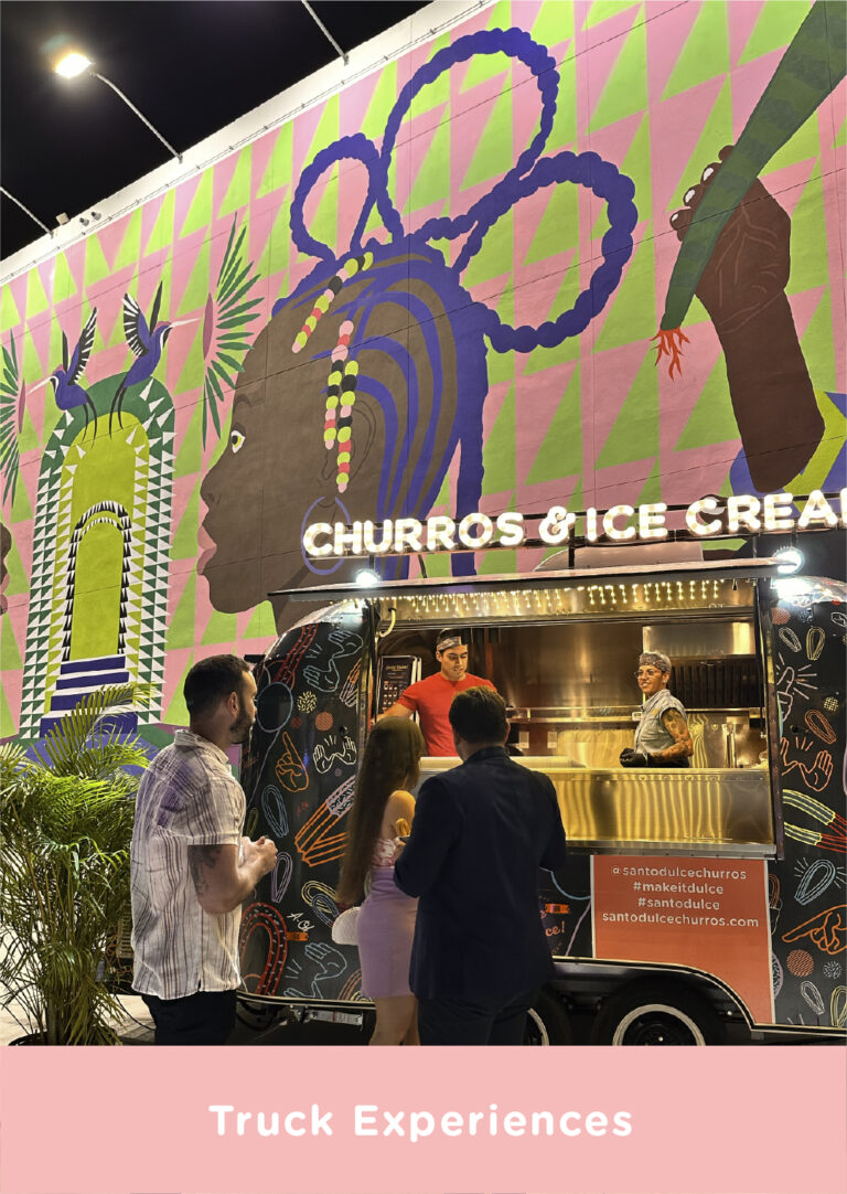 Santo Dulce Churros! In Miami truck 1-2