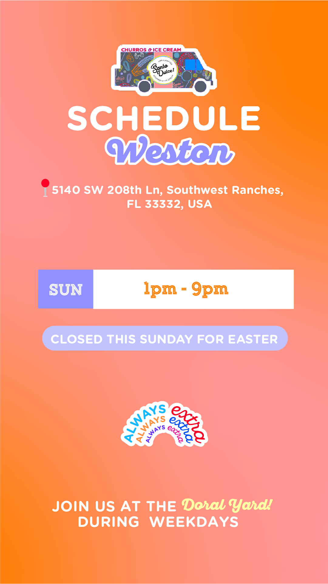 Santo Dulce Churros! In Miami