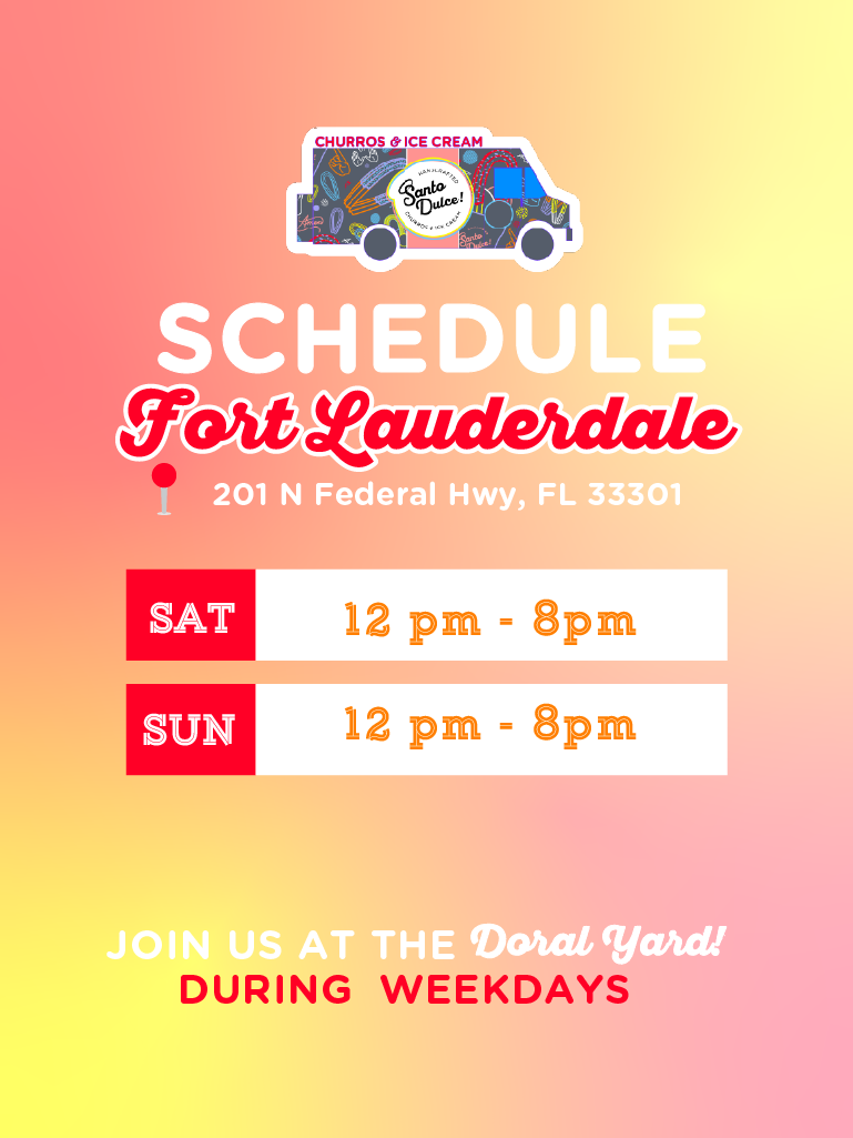 Santo Dulce Churros! In Miami