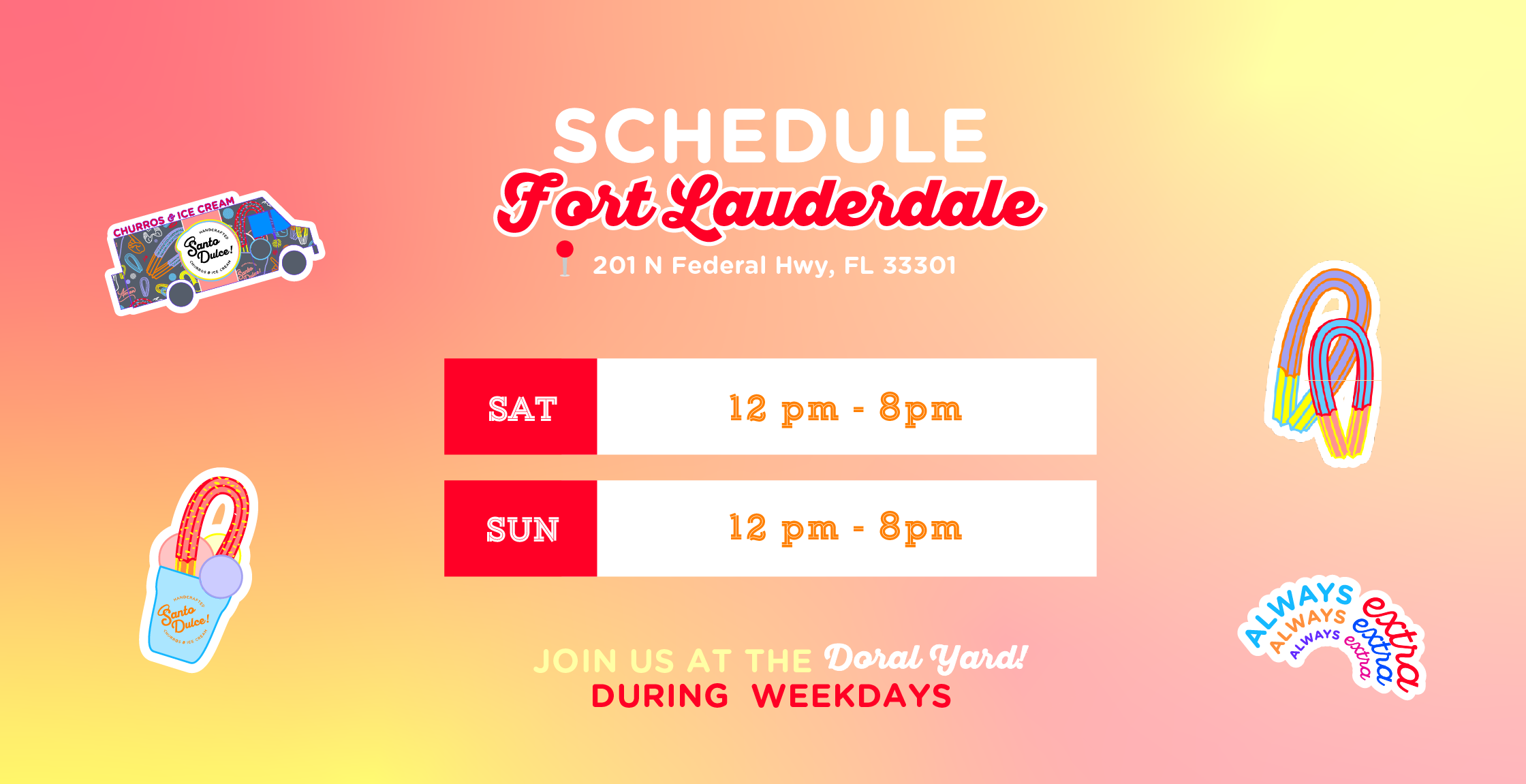 Santo Dulce Churros! In Miami